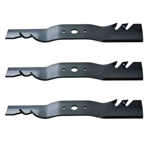 16-1/2" Oregon Blade Kit(3 Pack) Compatible With CUB CADET OEM 759-3826 - 3/4" Center Hole Diam._A2 - Image 1