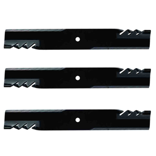 24-1/2" Oregon Blade Kit(3 Pack) Compatible With FERRIS OEM 481709 - 5/8" Center Hole Diam._A1 - Image 1