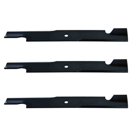 21" Oregon Blade Kit(3 Pack) Compatible With FERRIS OEM 5020842 - 5/8" Center Hole Diam. - Image 1