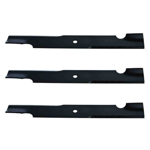 20-1/4" Universal OEM 91-259 Oregon Blade Kit(3 Pack) 5/8" Center Hole 2,5" Width 0,203" Thickness 1" Air Lift - Image 1