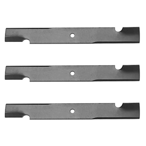 21" Universal OEM 91-482 Oregon Blade Kit(3 Pack) 9/16" Center Hole 2,5" Width 0,203" Thickness 1" Air Lift - Image 1