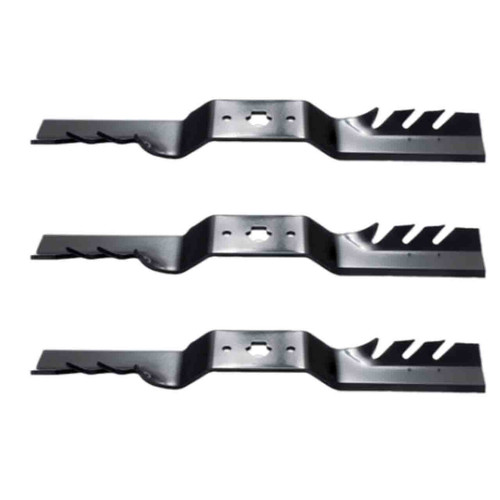 17-7/8" Oregon Blade Kit(3 Pack) Compatible With CUB CADET OEM 942-04053C - 5/8 6 pt. star" Center Hole Diam._A4 - Image 1