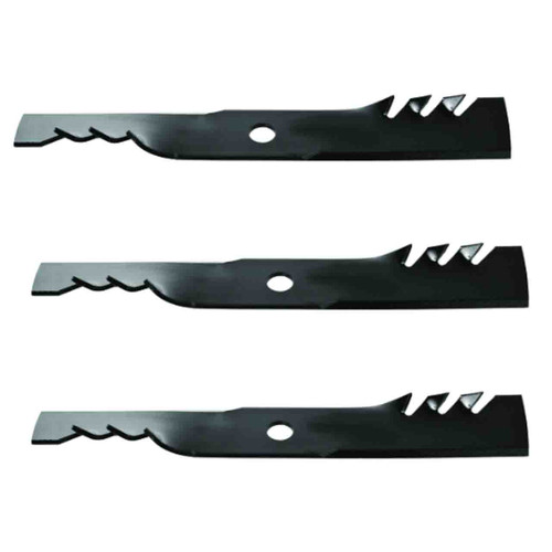 18" Oregon Blade Kit(3 Pack) Compatible With EXMARK OEM 116-5176-S - 15/16" Center Hole Diam._A4 - Image 1
