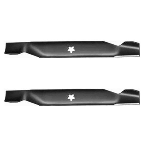 Blade Kit(2 Pack) Compatible With AYP - SEARS/ROPER/HUSKY/POULAN (HUSQVARNA) Mowers for 38" cut Standard Lift IMAGEN