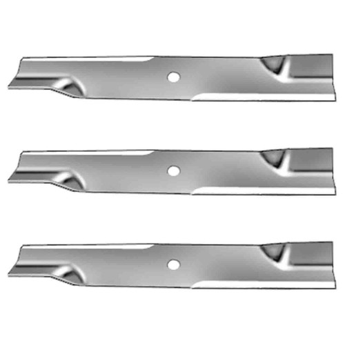 Blade Kit(3 Pack) Compatible With EXMARK Mowers for 44" cut Solid Air Foil High Lift IMAGEN
