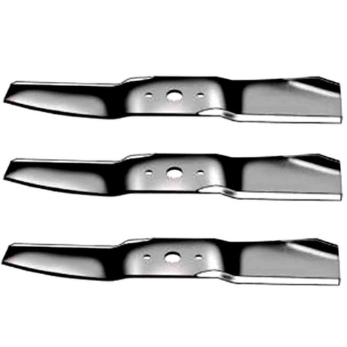 Blade Kit(3 Pack) Compatible With CUB CADET Mowers for 48" cut garden tractor model 2000 & Pro mid size walk behind. IMAGEN