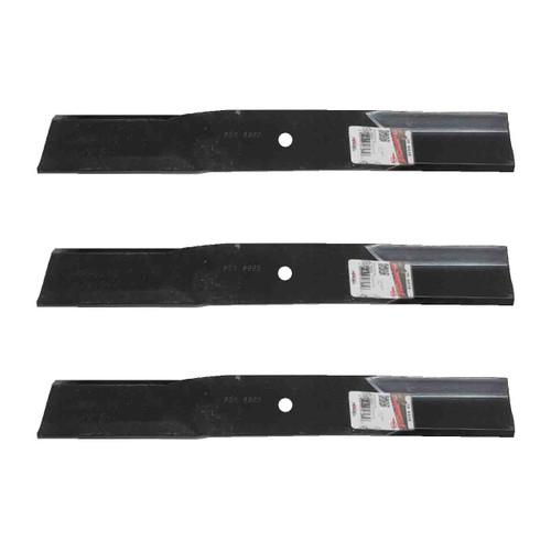 Blade Kit(3 Pack) Compatible With HUSTLER / EXCEL / BIG DOG Mowers for 54" cut. Fits 54" cut Excel short cut. IMAGEN