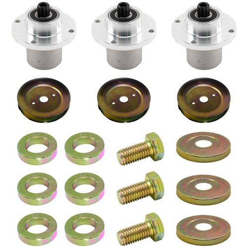 Complete Spindle Kit With Pulleys For Hustler FasTrak 54" Model 941765