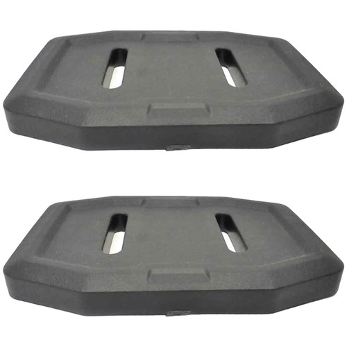 PLATE.SKID.SHOE.COMPOSITE OEM (2 Pack) For Husqvarna ST 227 Snow Blower