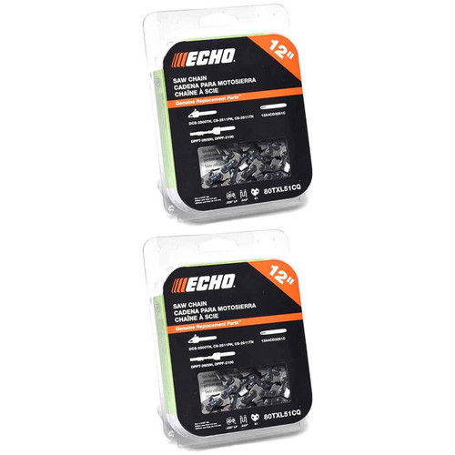 80TXL51CQ - CHAINSAW CHAIN BY ECHO - 80TXL SpeedCut Nano,  PITCH 0.325", 14" BAR, 0.043" GAUGE, 51 D