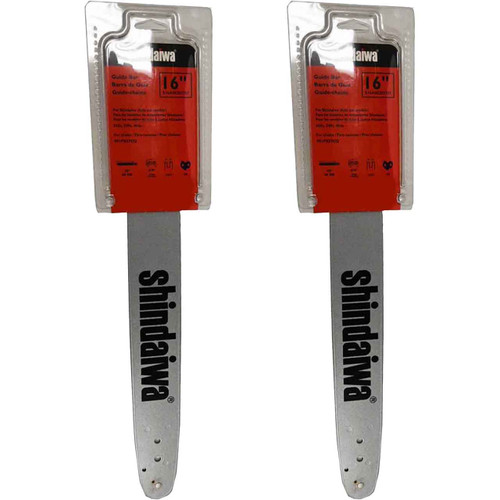 S16A0CD3757 - GUIDE BAR BY SHINDAIWA - A0CD Bajo Rebote,  PITCH 3/8" LP, 16" BAR, 0.050" GAUGE, 57 D