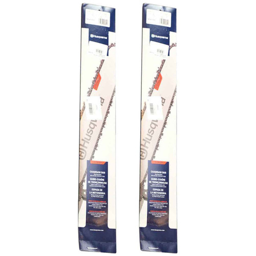 HUSQVARNA Guide Bar  - X -Force XT ,24"BAR, 84 DRIVE LINKS, .050"GAUGE, 3/8"  - 2 PACK