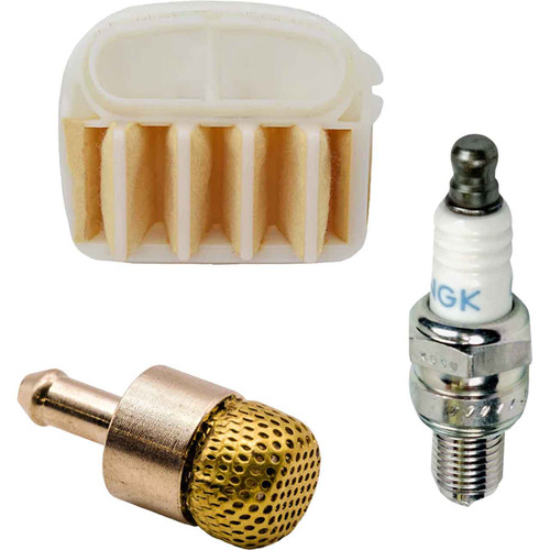 HUSQVARNA 555 AIR-OIL FILTERS SPARK PLUG KIT OEM