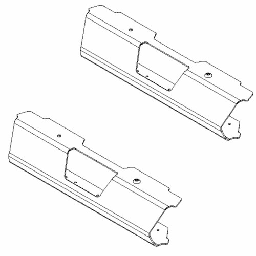 Husqvarna OEM COVER FRONT CROSSMEMBER VZ 590743106 (2 Pack)