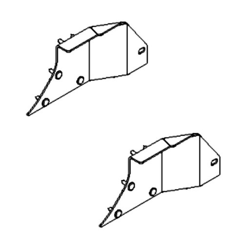 Husqvarna OEM BRACKET.MTG.BLWR.RR.BLK (2 2) 585376202 (2 Pack)
