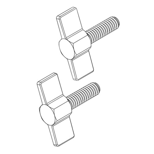 Husqvarna OEM KNOB KNOB M6X20 597049001 (2 Pack)