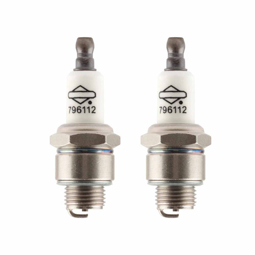 Briggs & Stratton OEM Spark Plug 796112S For 1000 Series - 10HP Engine (2 Pack)