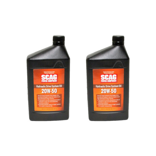 1 QUART 20W50 HYDRO OIL FOR SCAG MOWERS