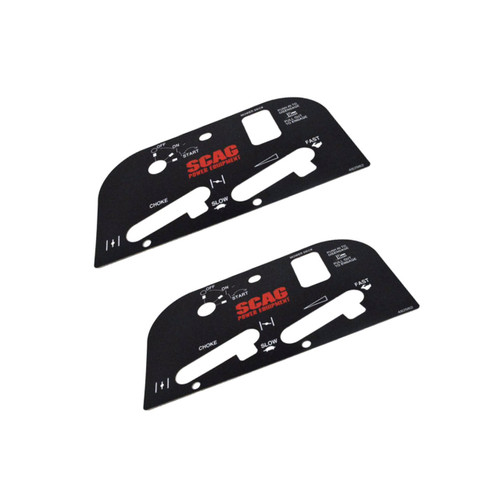 DECAL, INSTR PANEL - STC FOR SCAG MOWERS