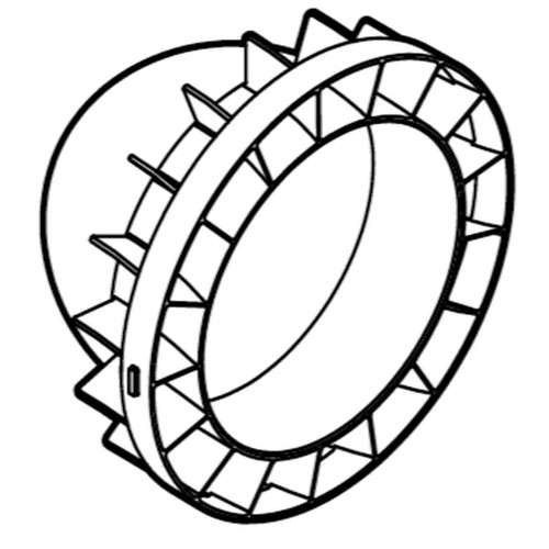 Echo OEM  M106001050 - GUIDE AIR - Echo Original Part - Image 1