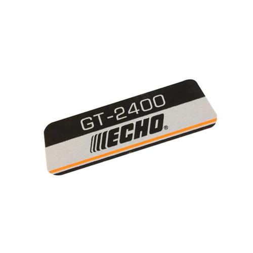 Echo OEM  89011252730 - LABEL MODEL GT-2400 - Echo Original Part - Image 1