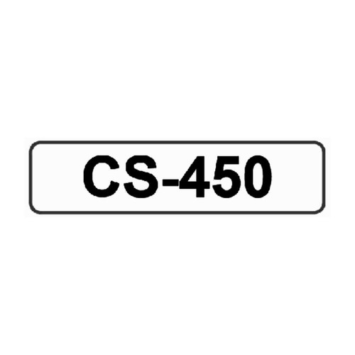 Echo OEM X503008450 - LABEL, MODEL - Echo Original Part
