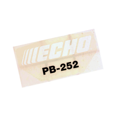 Echo OEM X547002250 - LABEL, ECHO - Echo Original Part