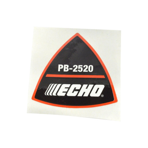 Echo OEM  X547003230 - LABEL ECHO PB-2520 - Echo Original Part - Image 1