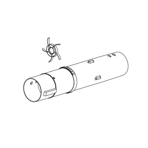 Shindaiwa OEM E165000970 - Tube - Straight (Pb-2620) - Shindaiwa Original Part
