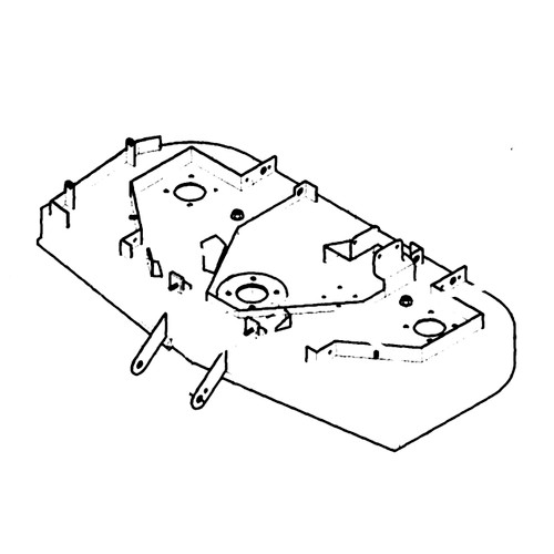 Scag OEM 46868 - CUTTER DECK W/DECALS, MAG-72 - Scag Original Part - Image 1