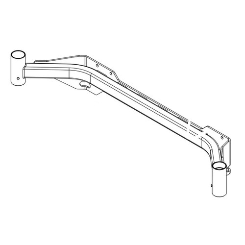 Scag OEM 452194 - CASTER SUPT WELDMENT, SCZ-72V - Scag Original Part - Image 1