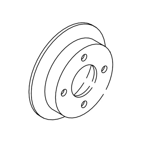 Scag OEM 43853 - BRAKE HUB - Scag Original Part - Image 1