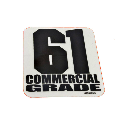 Scag OEM 484044 - DECAL, 61 COMMERCIAL - SFZ - Scag Original Part - Image 1