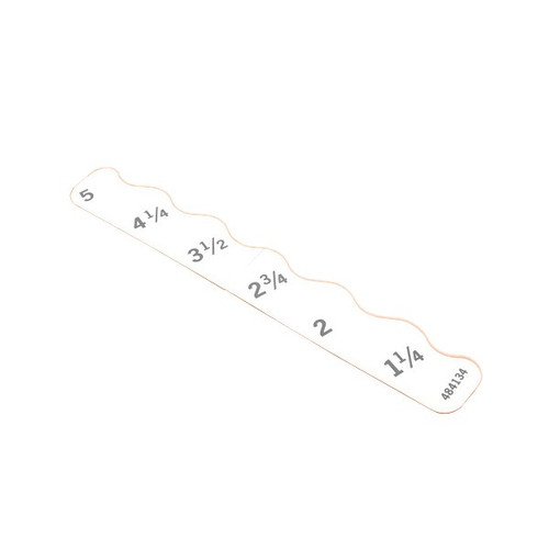 Scag OEM 484134 - DECAL, DECK HEIGHT - LH 