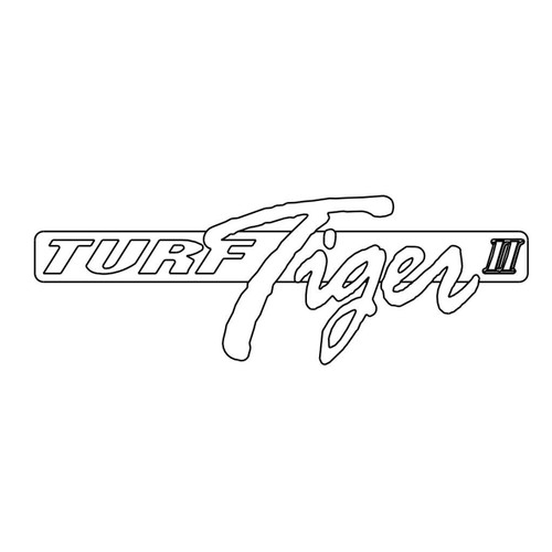 Scag OEM 485700 - DECAL, TURF TIGER II - Scag Original Part - Image 1