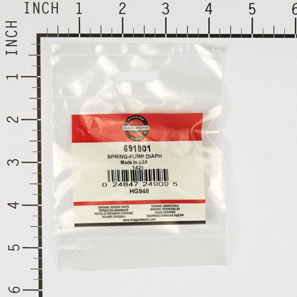 Briggs and Stratton OEM 691801 - SPRING-PUMP DIAPH Briggs and Stratton Original Part - Image 1