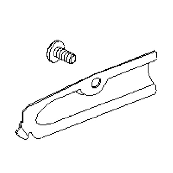 Briggs and Stratton OEM 697039 - DEFLECTOR-MUFFLER Briggs and Stratton Original Part - Image 1