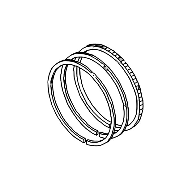 Briggs and Stratton OEM 499427 - RING SET-020 Briggs and Stratton Original Part - Image 1 Briggs and Stratton OEM 499427 - RING SET-020 Briggs and Stratton Original Part - Image 1