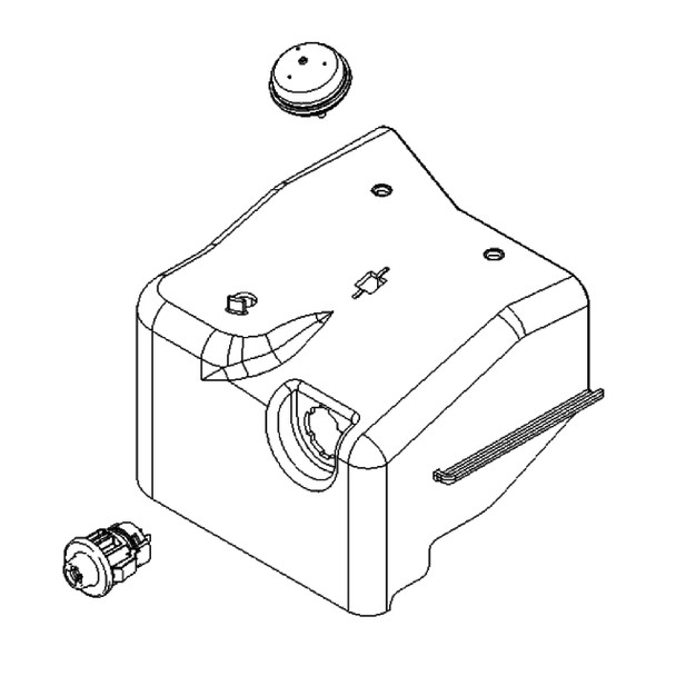 Briggs and Stratton OEM 591843 - HOOD-SNOW Briggs and Stratton Original Part - Image 1