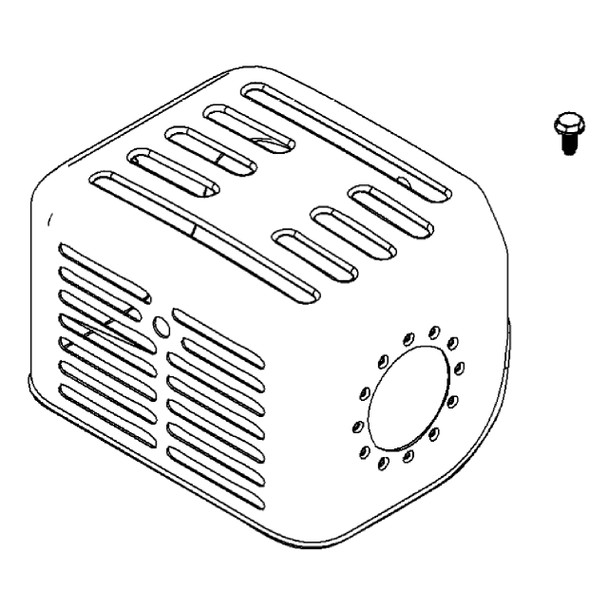 Briggs and Stratton OEM 592918 - GUARD-MUFFLER Briggs and Stratton Original Part - Image 1