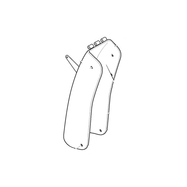 Briggs and Stratton OEM 1741237TMA - CHUTE LOWER Briggs and Stratton Original Part