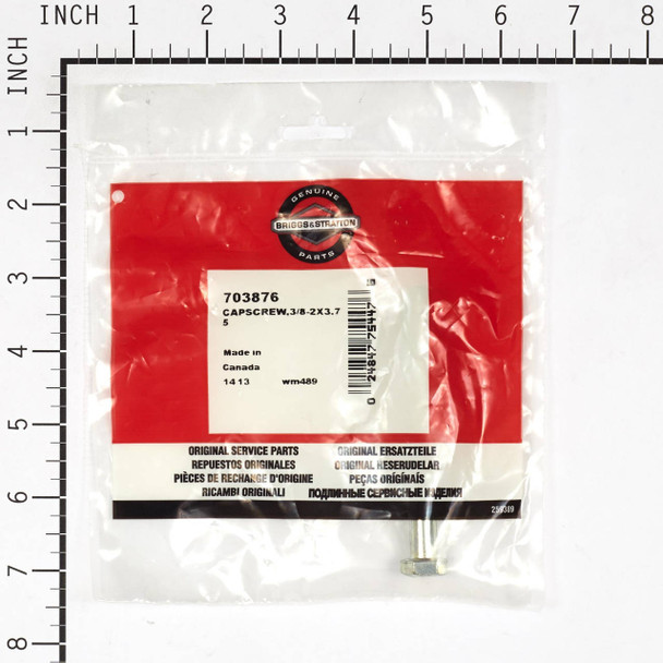 Briggs and Stratton OEM 703876 - CAPSCREW 3/8-2X3.75 Briggs and Stratton Original Part - Image 1