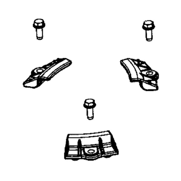 Briggs and Stratton OEM 709923 - KIT-CHUTE RETAINER Briggs and Stratton Original Part - Image 1