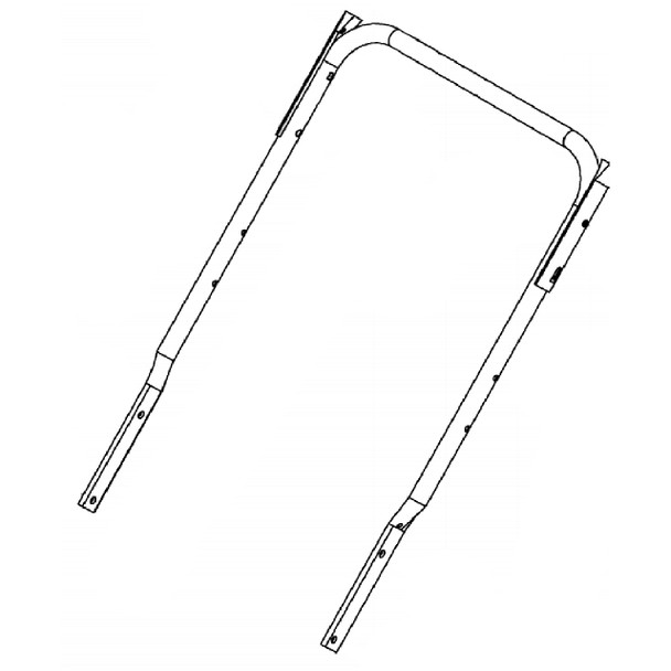 Briggs and Stratton OEM 770051 - HANDLEBAR Briggs and Stratton Original Part - Image 1