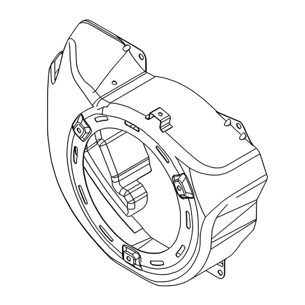 Briggs and Stratton OEM 799968 - HOUSING-BLOWER Briggs and Stratton Original Part - Image 1