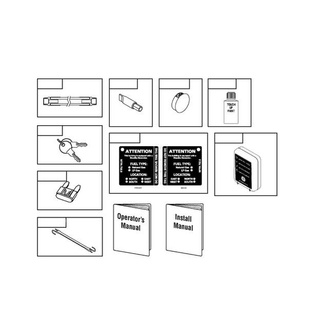 Briggs and Stratton OEM 703881 - KIT-MANUAL ACCESSORY - Briggs and Stratton Original Part