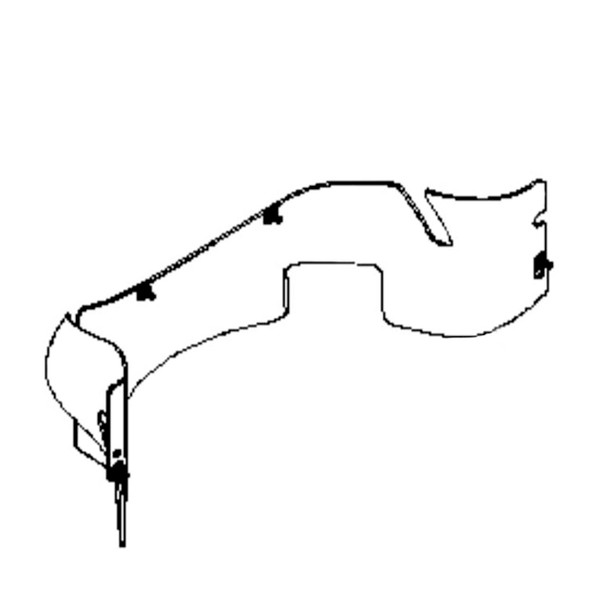 Husqvarna OEM 501580001 - Guard Assembly 107 Left Hand French - Husqvarna Original Part