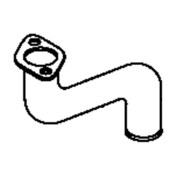 Husqvarna OEM 532191549 - Exhaust Tube Muffler Right Hand Vanguard - Husqvarna Original Part