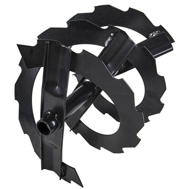 Husqvarna OEM 532421072 - Auger Weld Rib But Lh 24 Black - Husqvarna Original Part - Image 1