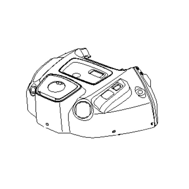 Husqvarna OEM 532438964 - Subassembly Dash Upper With Bumper - Husqvarna Original Part